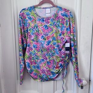 Women’s Stella Parker NWT UPF 30+ Sun Protection Swim Top Size Large